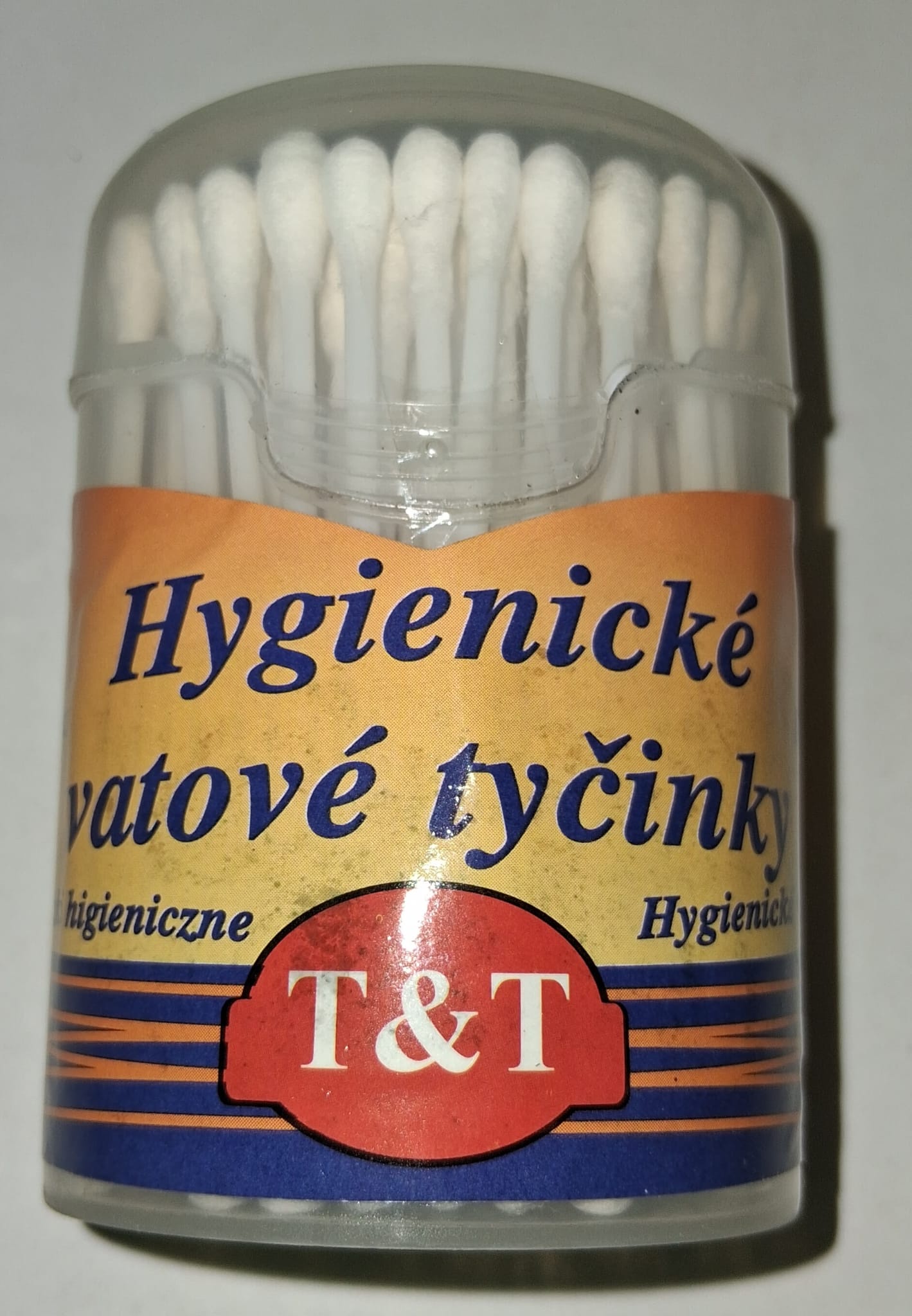 Hygienické vatové tyčinky