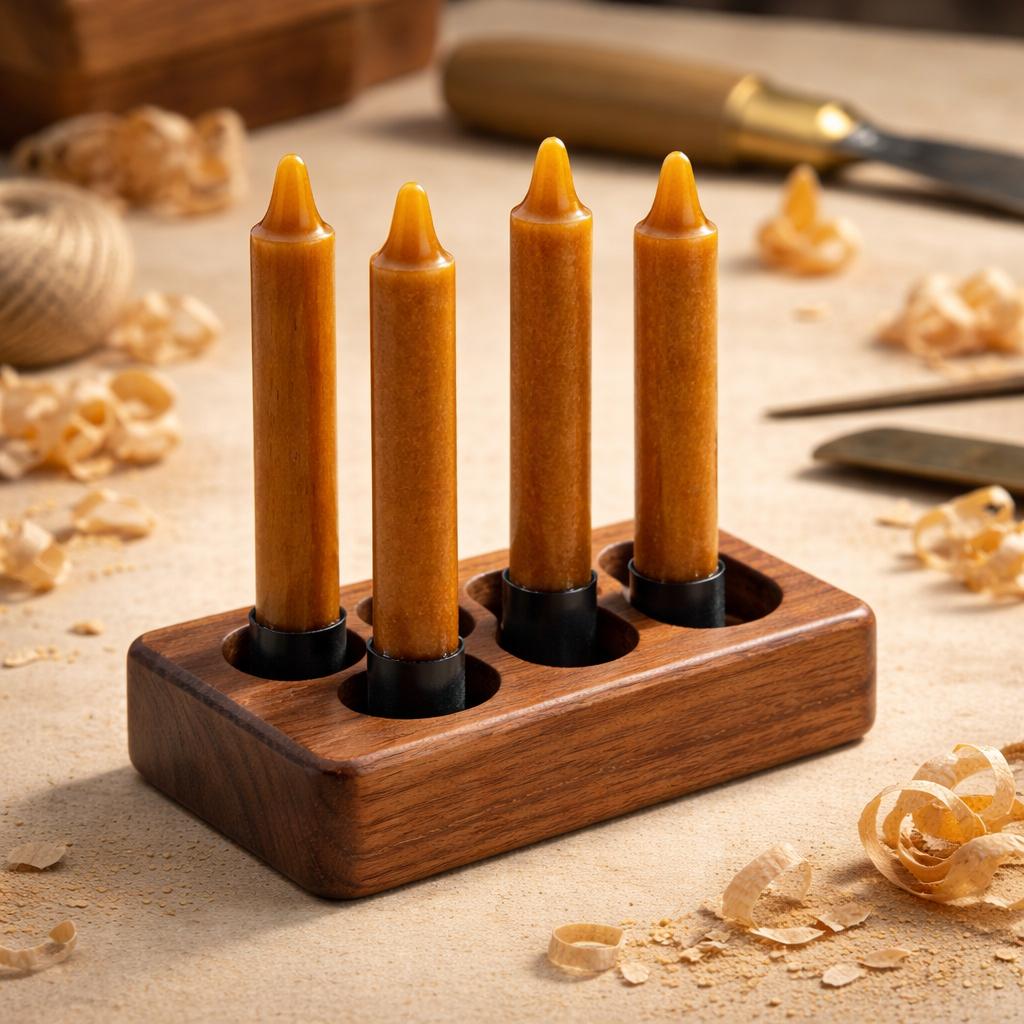 Homebound by Kolóny - Svietnik s magnetom - 2,5x2,3cm - čierny