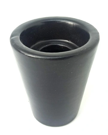 Svietnik na stolnú sviečku, tea light 2ks čierny