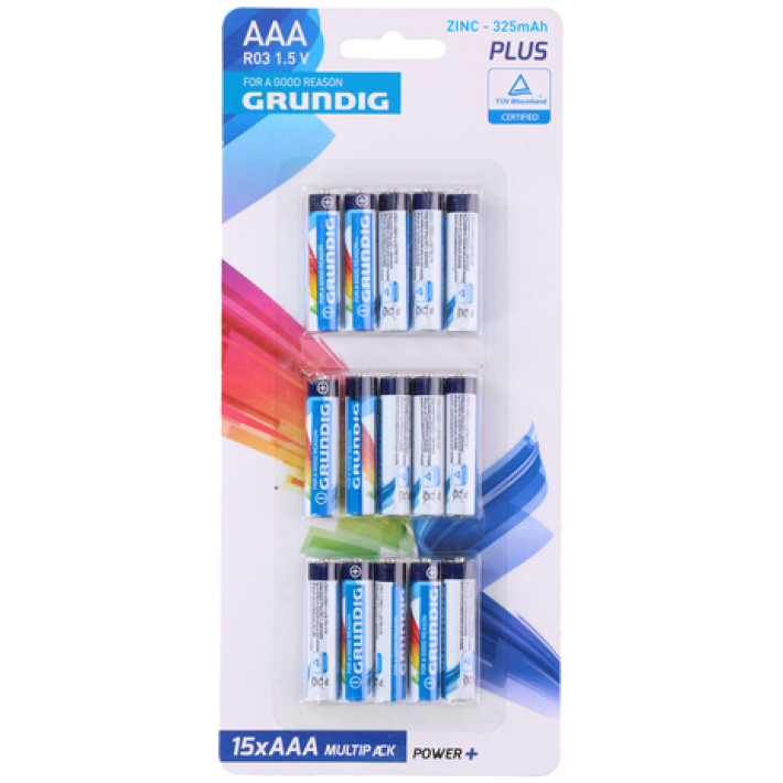 Baterie AAA Grundig 15ks