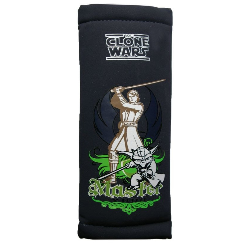 Návlek na bezpečnostní pásy Star Wars - plyšový / černý