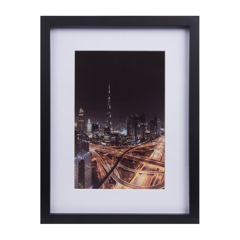 Fotorámeček 30 x 40 cm Varianta: Černá
