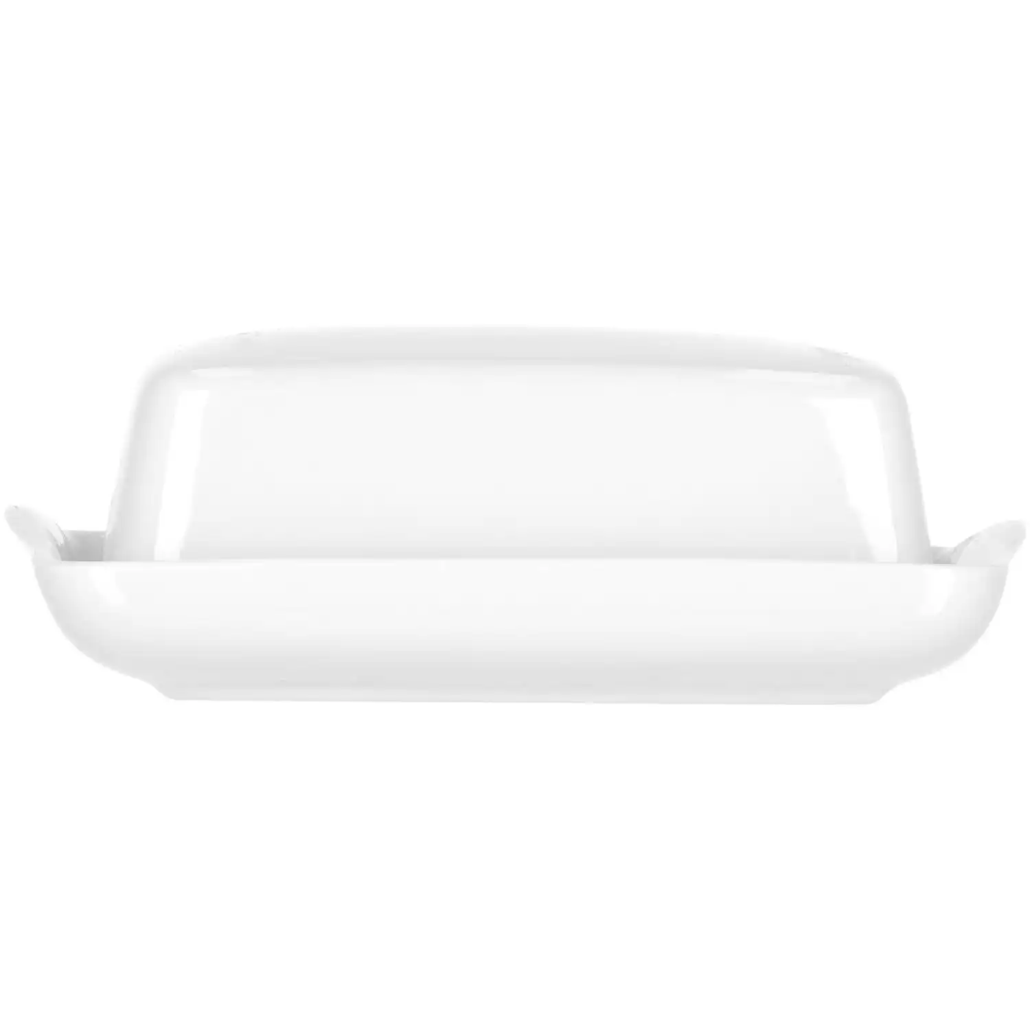 Miska na maslo Riga Blokker – biela – porcelán