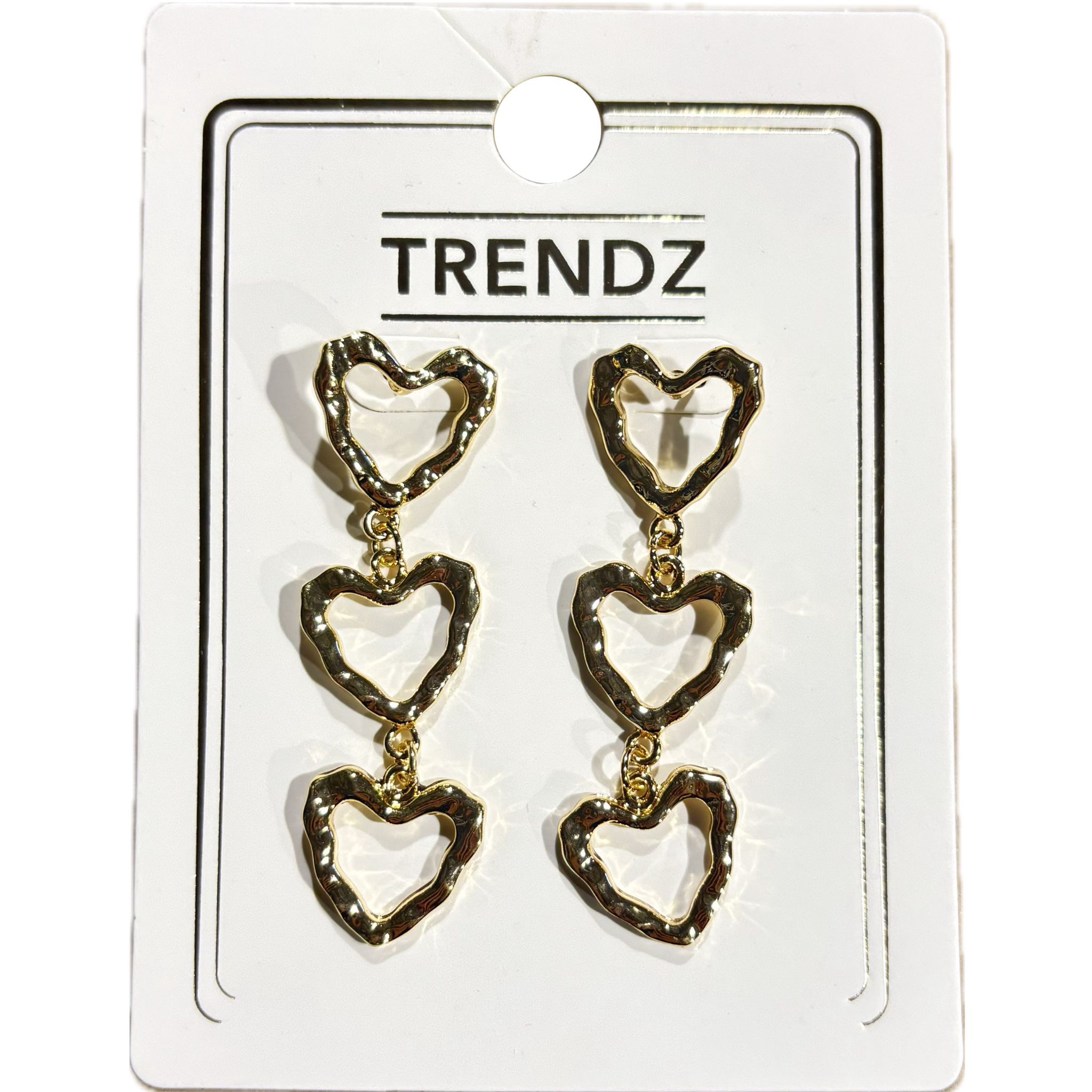 Dámske náušnice Trendz - srdiečka
