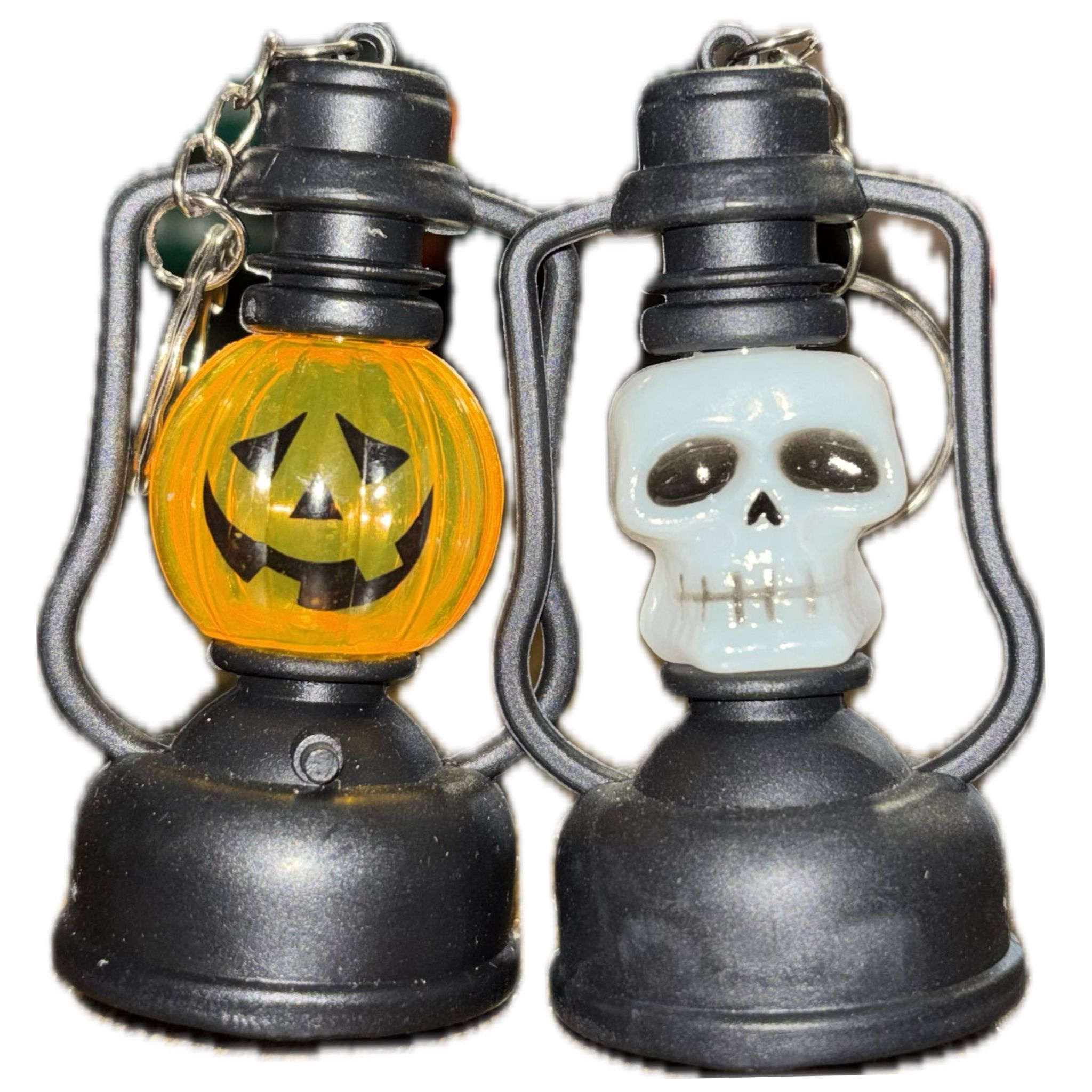 Halloweenská klíčenka lucerna MIX