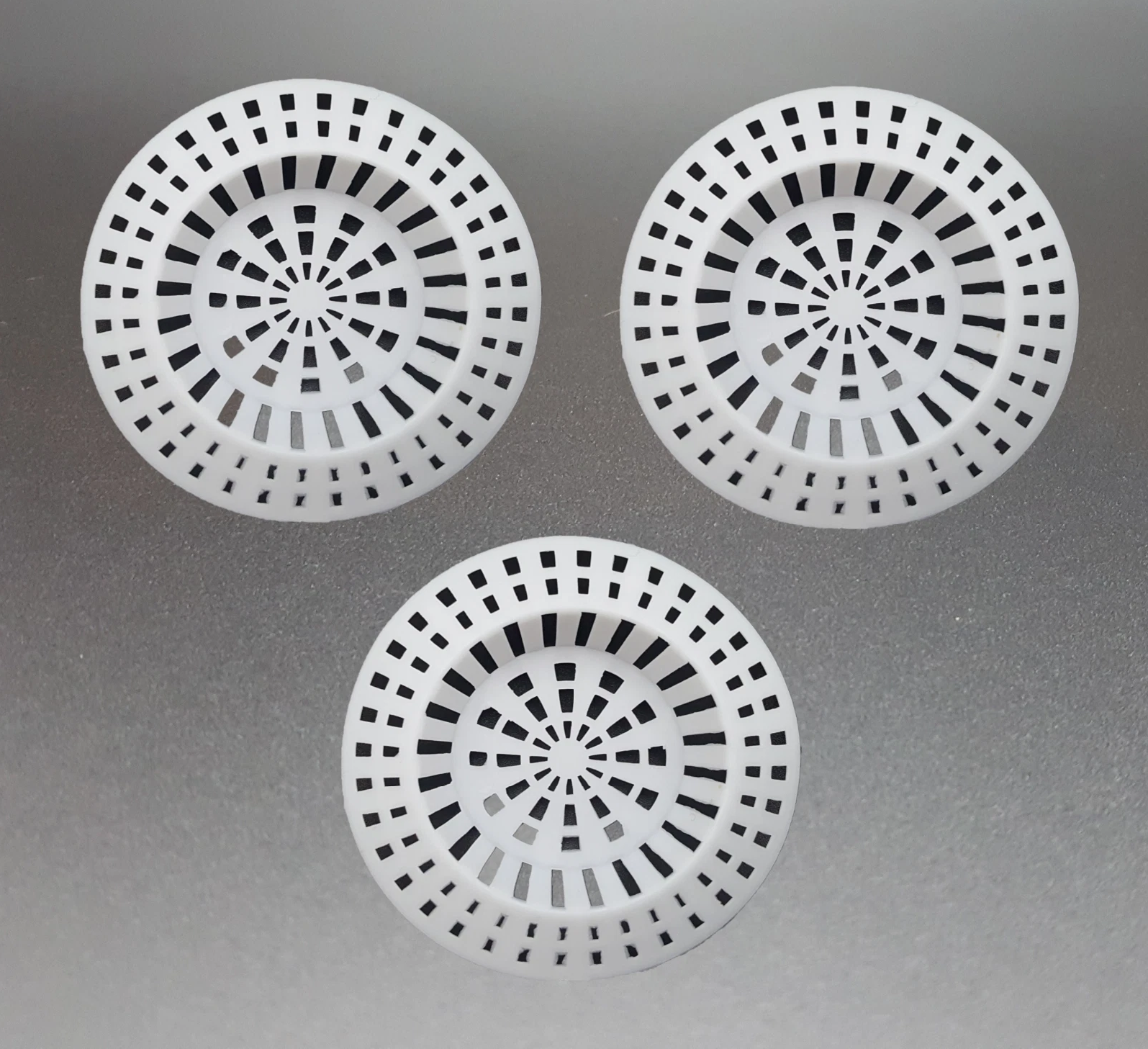 Sada 3 odtokových sítek