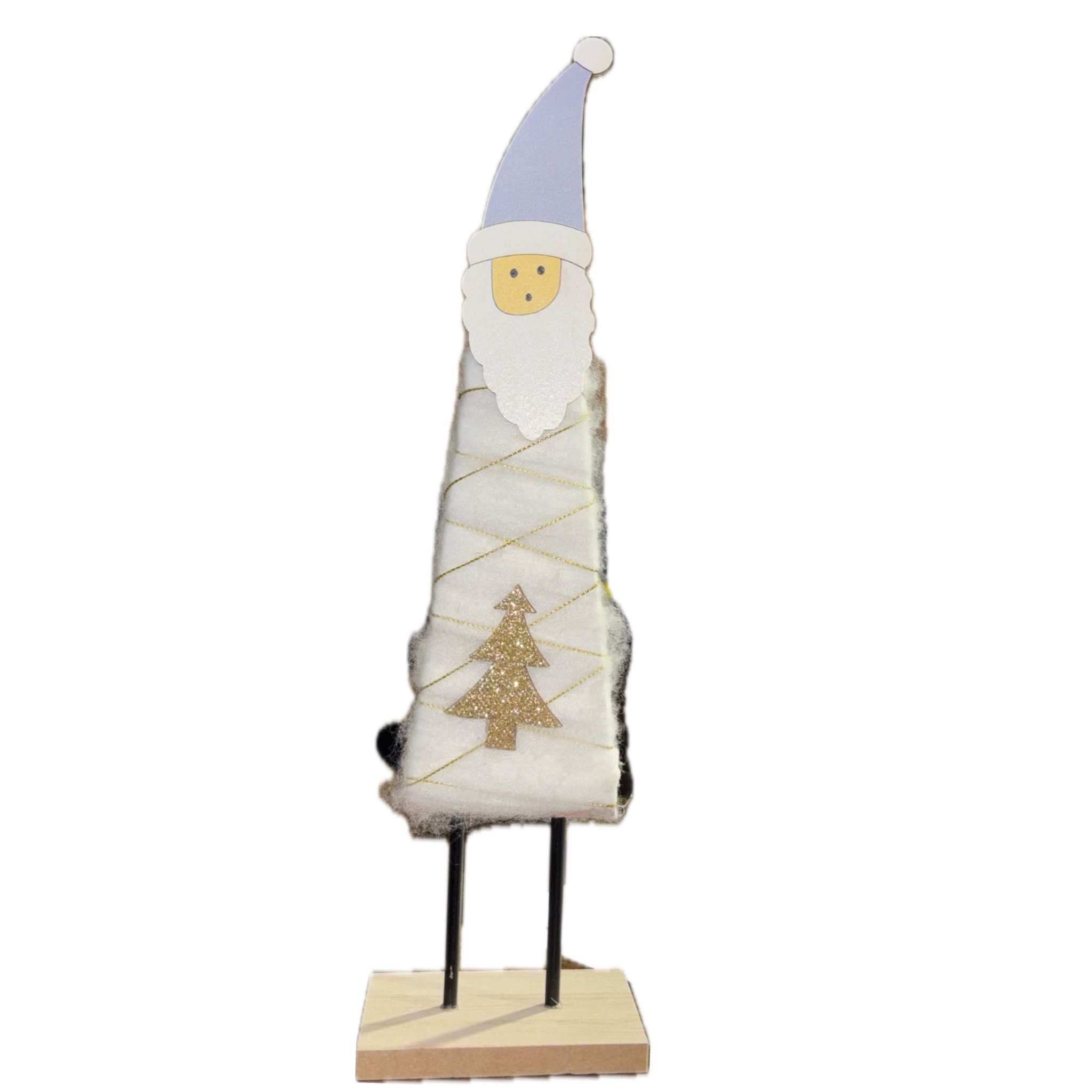 Dekorace s podstavcem Santa 30cm Varianta: varianta 2