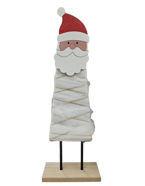 Dekorace s podstavcem Santa 30cm Varianta: Varianta 1