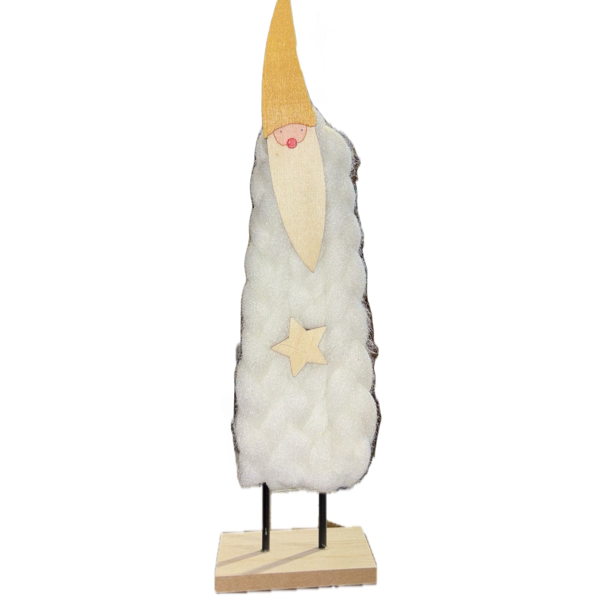 Dekorace s podstavcem Santa 30cm Varianta: varianta 3