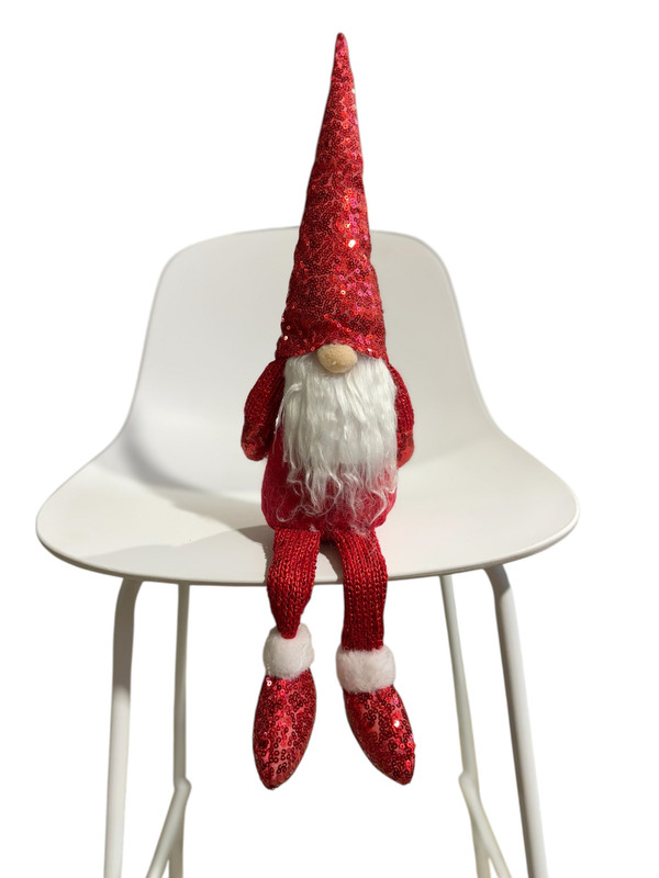 Vánoční skřítek s flitry