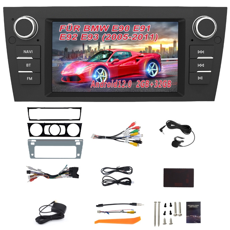 Android autorádio AWESAFE pro BMW E90/E91/E92/E93