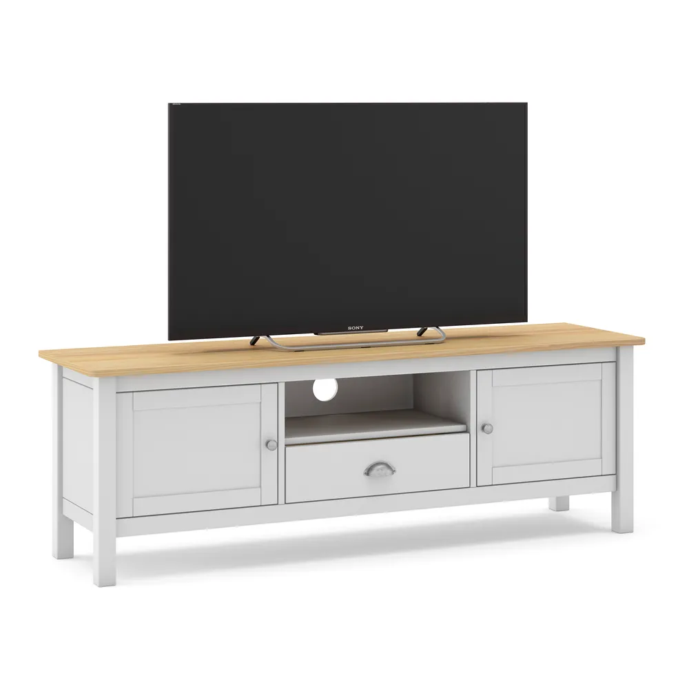 TV stolek Misti bílý