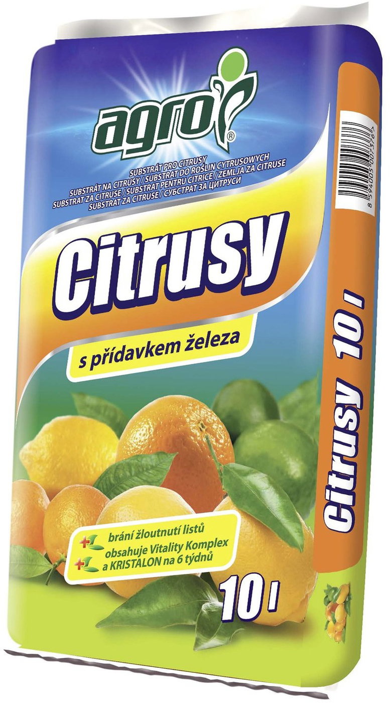 AGRO Substrát pro citrusy 10 l