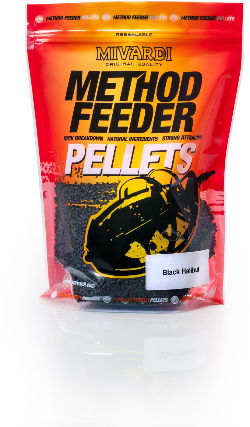 Mivardi Pelety Method Black halibut 750 g 2,8 mm