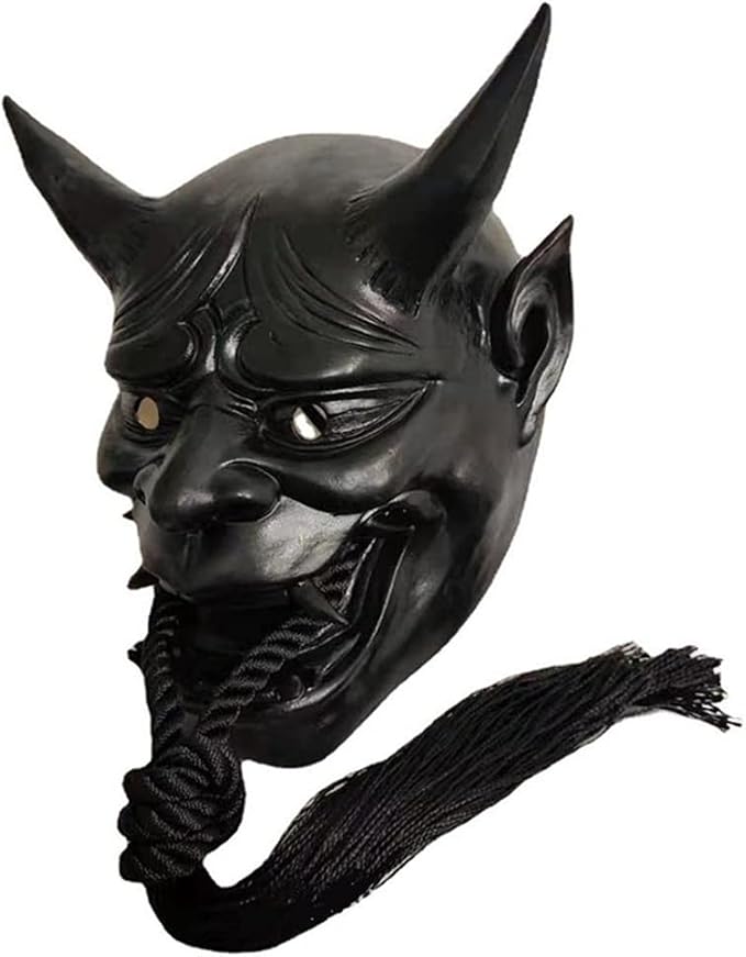 Halloweenská maska Hannya