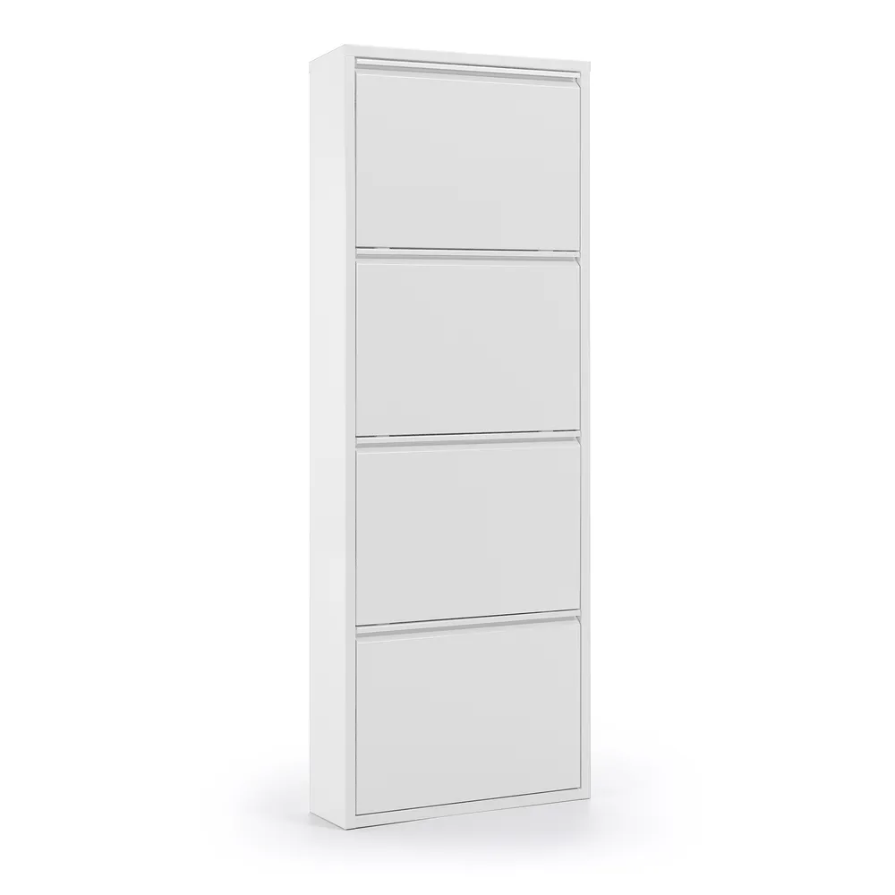 Výklopný botník Ode bílý