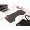 211274 sk studio ergonomic desk extender operka zapesti hneda 65 x 23 x 2 cm