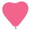 Fiësta – Ballonnen – 100st – Hartvorm roze – Ø 30cm