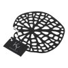Kolony – Botanische onderzetter – 11,5×11cm – zwart