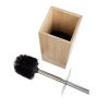 WC kefa s bambusovým stojanom 23 x 10 cm  Nové