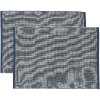 Blokker Placemat Como – 30×45 cm – 2 stuks – blauw (verlaagde besteleenheid)