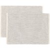 Blokker Placemat Como – 30×45 cm – 2 stuks – beige (verlaagde besteleenheid)