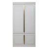 Šatní skříň Organize světle šedá