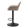 Barová stolička Nolan béžová  Rozbale(v)no, chýbajú skrutky