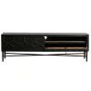 433081 3 tv stolek quebesto 160 x 45 cm cerna