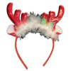 Vánoční plyšová čelenka, 1 ks