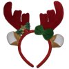 Vánoční plyšová čelenka, 1 ks