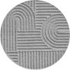 Koberec Art 1121 světle šedý ø 200 cm