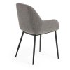Jedálenské kreslo Konna šedé  Rozbalo(v)no