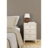 Nočný stolík Madrid šedobéžový  Rozbalo(v)no