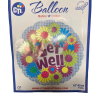 Párty balónek Get Well - brzké udravení