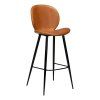 Barová židle Cloud koňakově hnědá