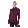 Dámská termo mikina 2XU Ignition 1/4 Zip, Beet/silver, velikost M