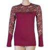 sensor merino impress damske triko dl rukav lilla feather pnk 4