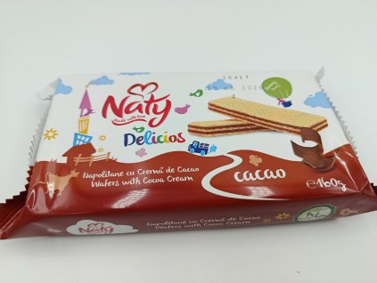 Sušienky Naty kakao 160g