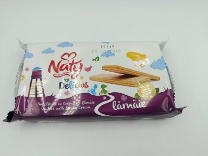 Oblátky Naty citrón 160g