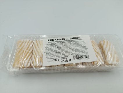 Prima rolky jahoda 240g