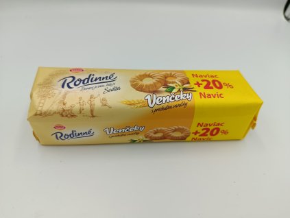 Rodinné venčeky vanilkové 100g+20%