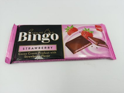 Bingo čokoláda jahodový krém