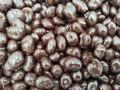 Brusnice sušené v horkej čokoláde 500g