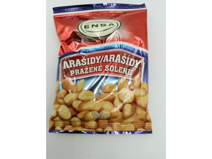 Arašidy pražené solené 100g