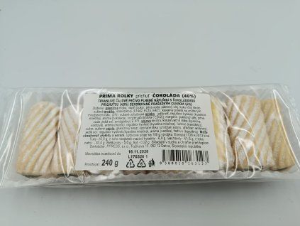 Prima rolky čokoláda 240g