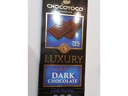 Luxury 175g Dark Chocolate 75%