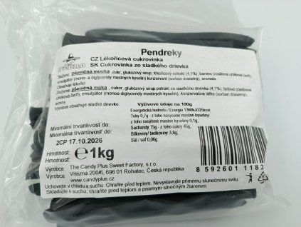 Pedro čierne pelendreky 1kg
