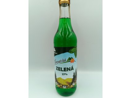 Karpatská Zelená 27% 0,5L