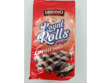 Plnené trubičky kakao 150g